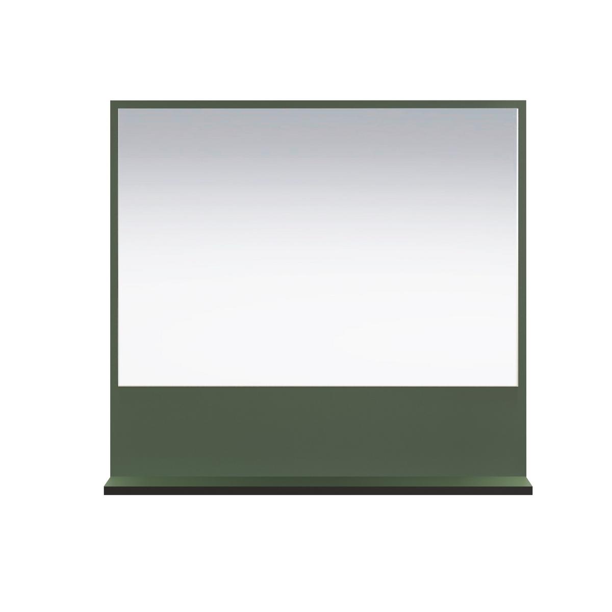 WANDSPIEGEL PureBliss Grün - Grün, Holzwerkstoff (80/74/14cm) - Trendteam