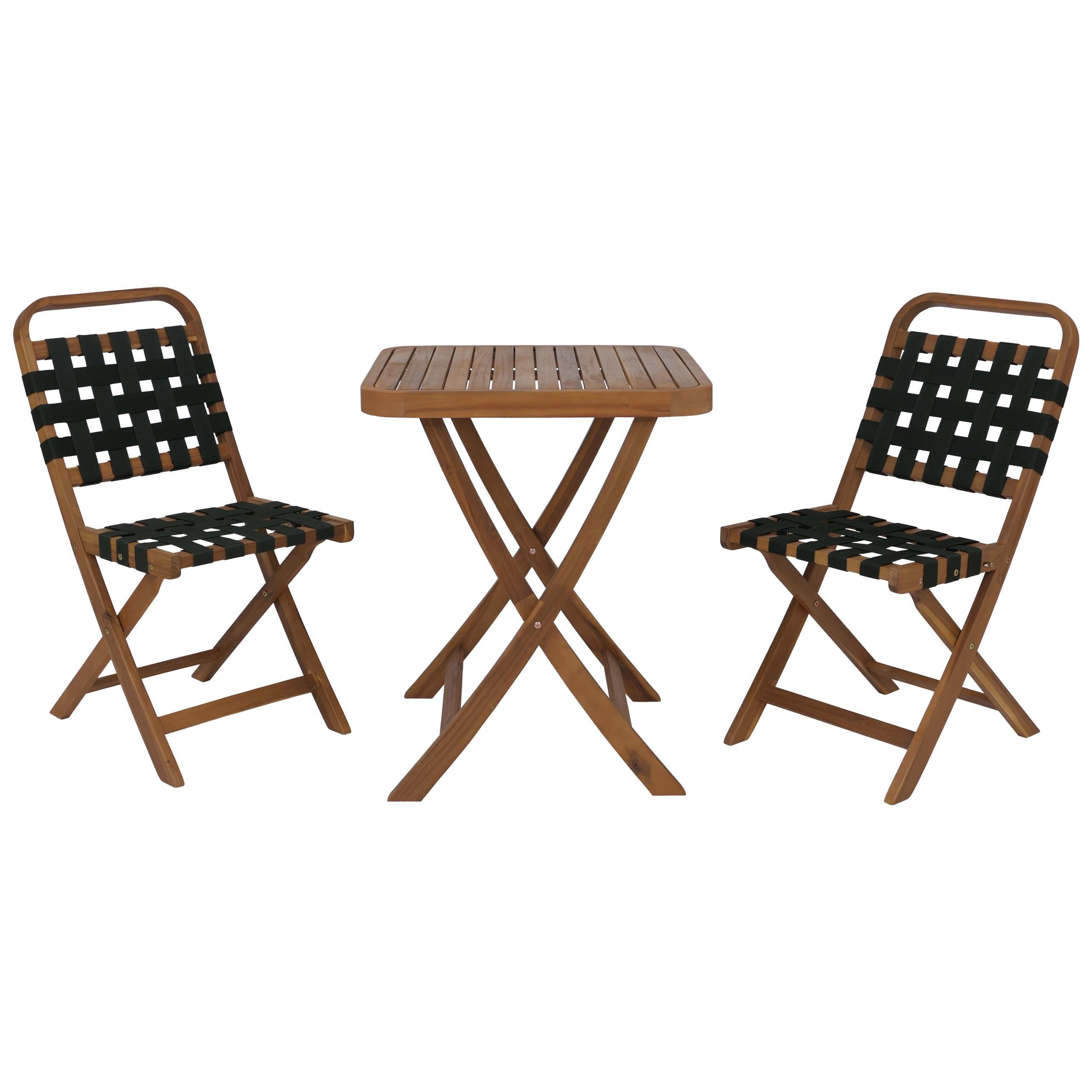 GARTEN-SET Braun, Grün - Braun/Grün, Holz - MCW