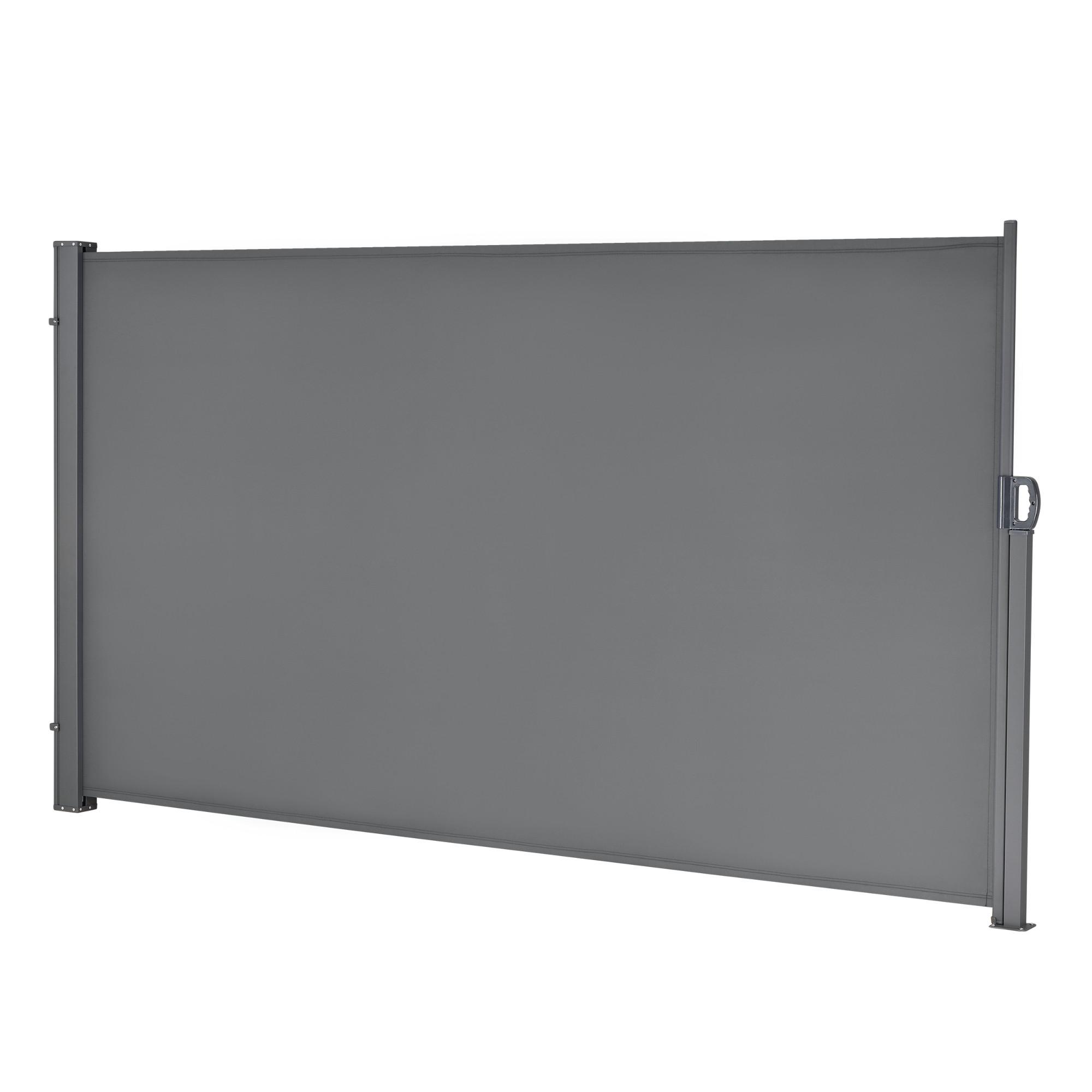 SEITENMARKISE Mulhacén - Grau, Textil (300/160cm) - pro.tec