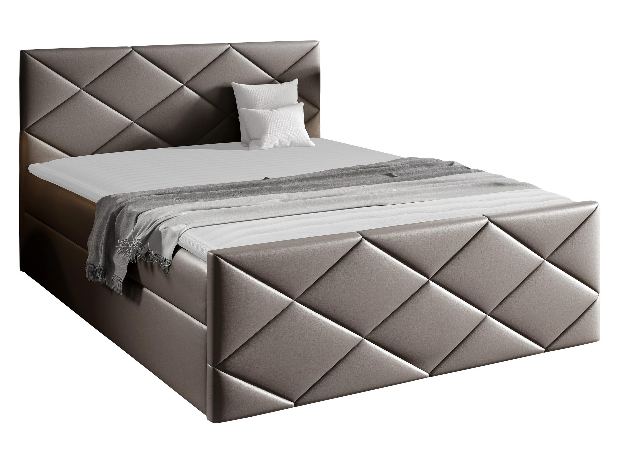 BOXBETT Herkules - H3 - Grau, Holz (160/200cm) - MIRJAN24