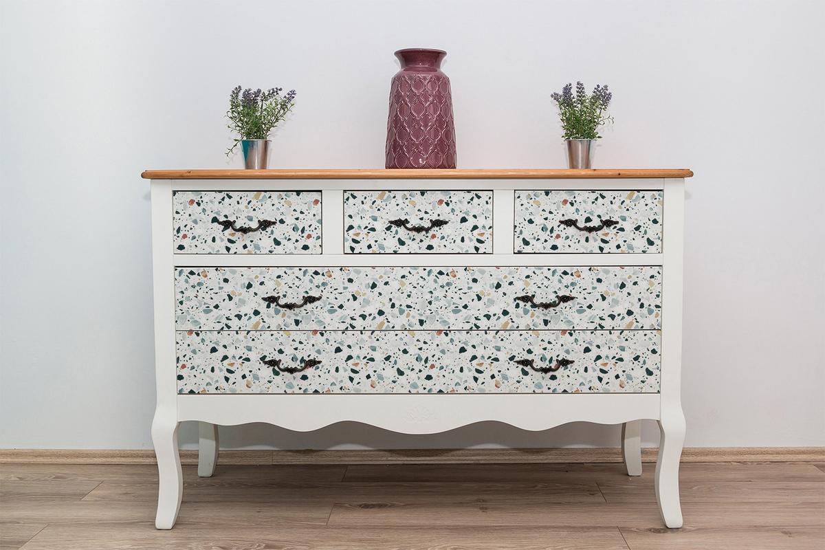 MÖBELAUFKLEBER 100x50 cm Italienisches Mosaik - Multicolor, Kunststoff (100/50/50cm) - TULUP