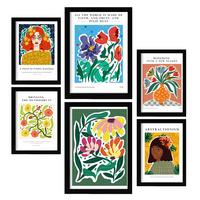 POSTER Set Mit 6 Eden Sheet Zusammenfassung A3 & A4 Rahmenlos - Klar, Papier (29/3cm) - Nacnic
