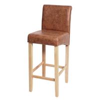 BARHOCKER Braun - Braun, Textil (39/105/53cm) - MCW