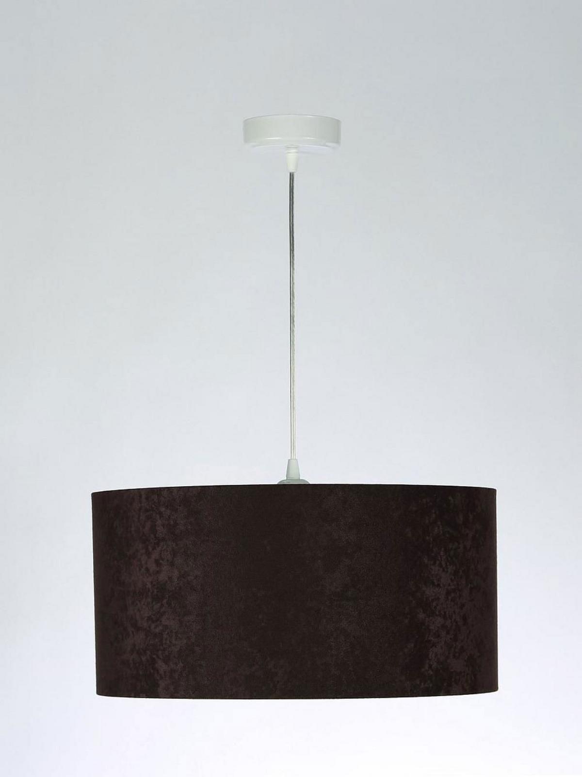 HÄNGELEUCHTE Weiß 30/20 cm - Weiß/Braun, Kunststoff (30/0.45/20cm) - ONZENO
