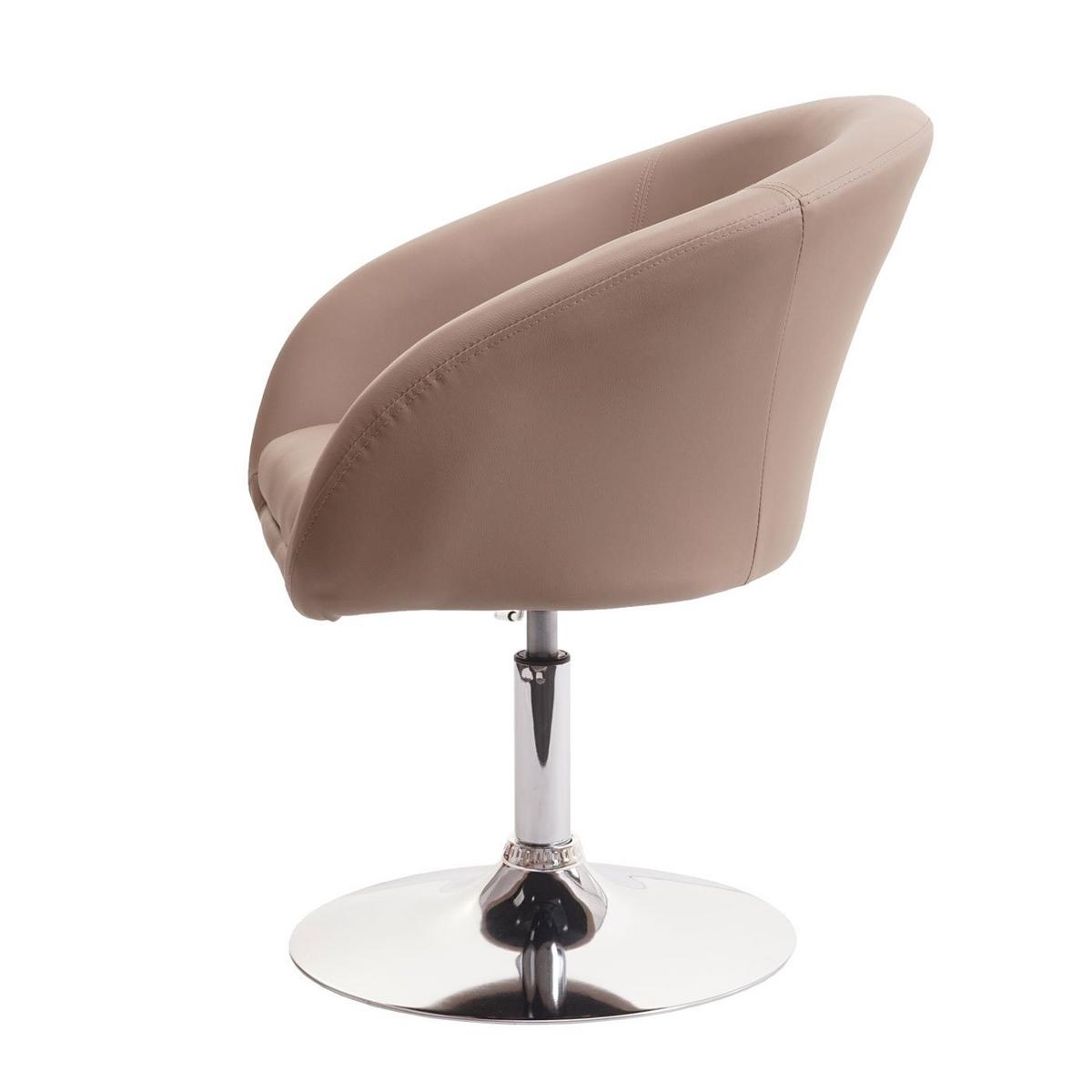 ESSZIMMERSTUHL taupe - Taupe, Textil (59/90/60cm) - MCW