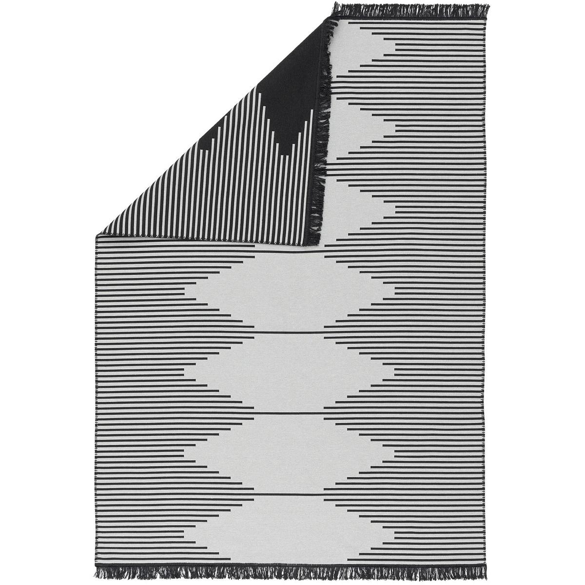 TEPPICH BEIDSEITIG ETHNO KELIM TREND - Grau, Textil (160/230cm) - Pergamon