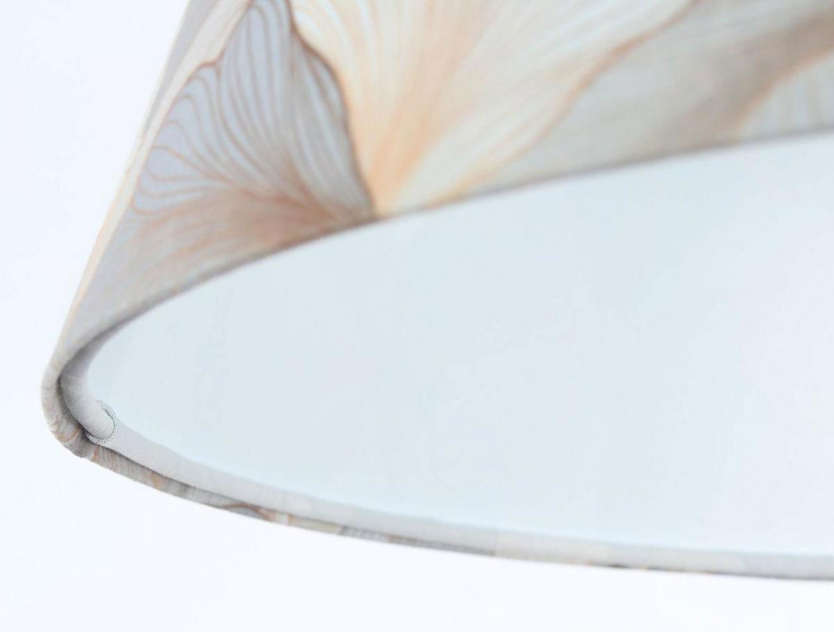 HÄNGELEUCHTE Grau 50/27 cm - Beige, Kunststoff (50/1/27cm) - ONZENO