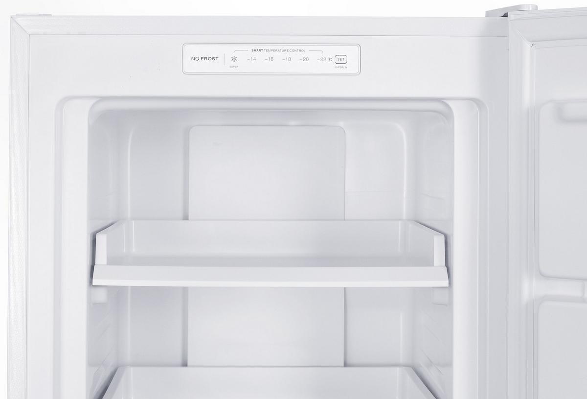 GEFRIERSCHRANK No Frost, groß - 204L Nutzinhalt, 4-Sterne Gefrieren, Super-Frost-Funktion, weiß - Weiß, Kunststoff/Metall (54/170.5/60cm) - homeX