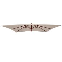 ERSATZ-BEZUG FÜR SCHIRM Cremeweiß - Weiß, Textil (390/290cm) - MCW