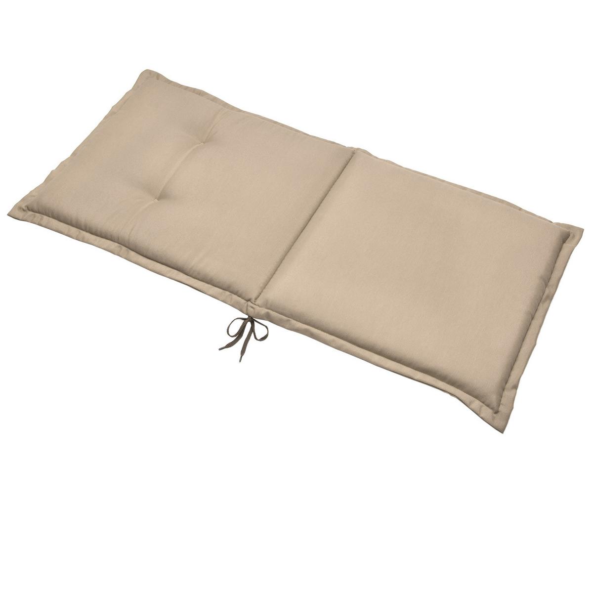 NIEDERLEHNERAUFLAGE Loft NL 100/50/6cm Natur 6tlg - Naturfarben, Textil (50/6/100cm) - Beautissu 