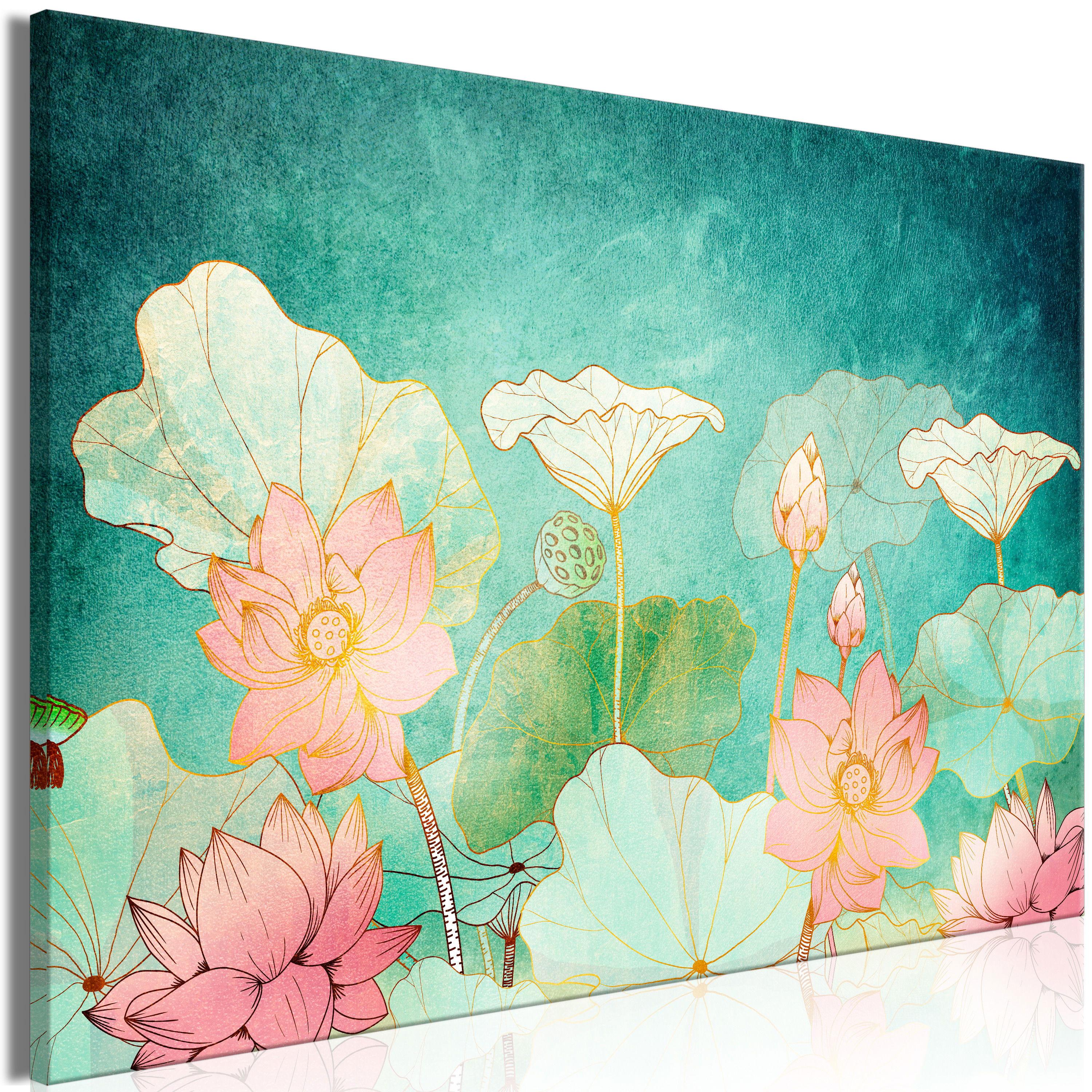 KUNSTDRUCK Bunt 60/40 cm - Multicolor, Textil (60/40cm) - KUNSTLOFT