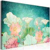 KUNSTDRUCK Bunt 90/60 cm - Multicolor, Textil (90/60cm) - KUNSTLOFT