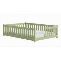 BETT 140/200 Théa Olive - Grün, Holz (140/200cm) - Petits-meubles