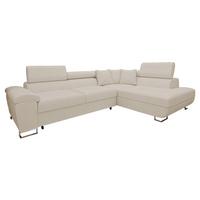 ECKSOFA Cotere Premium, Seite: Rechts - Sandfarben, Holz/Textil (270/202cm) - MIRJAN24
