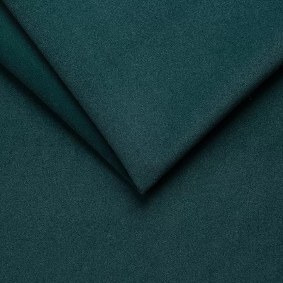ECKSOFA L Form Vinoria Grün 255/180/82 cm Links mit Schlaffunktion - Chromfarben/Grün, Textil/Metall (180/255cm) - AX Living
