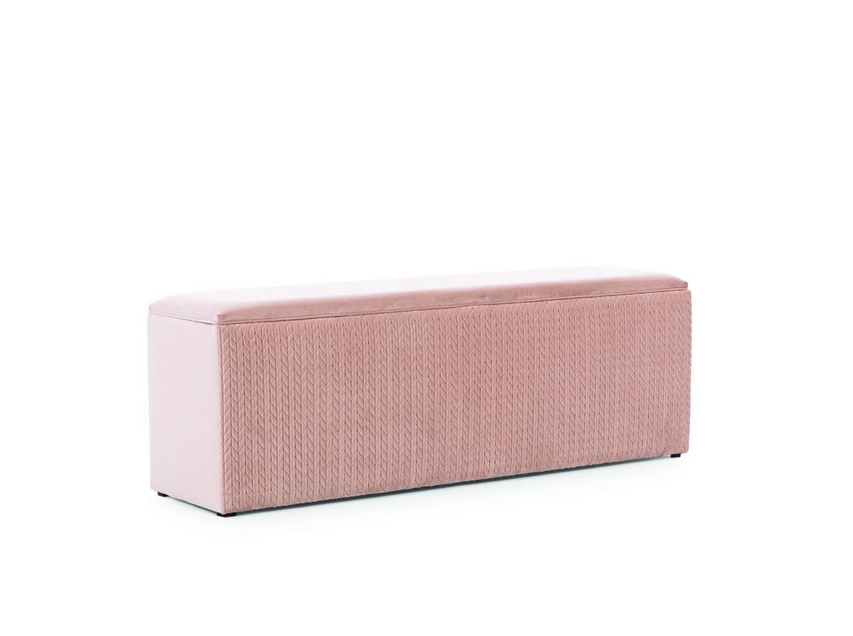 BOXBETT Marten Magic Velvet Set.4 - Hellgrau, Holzwerkstoff/Textil (140/200cm) - Fun Möbel