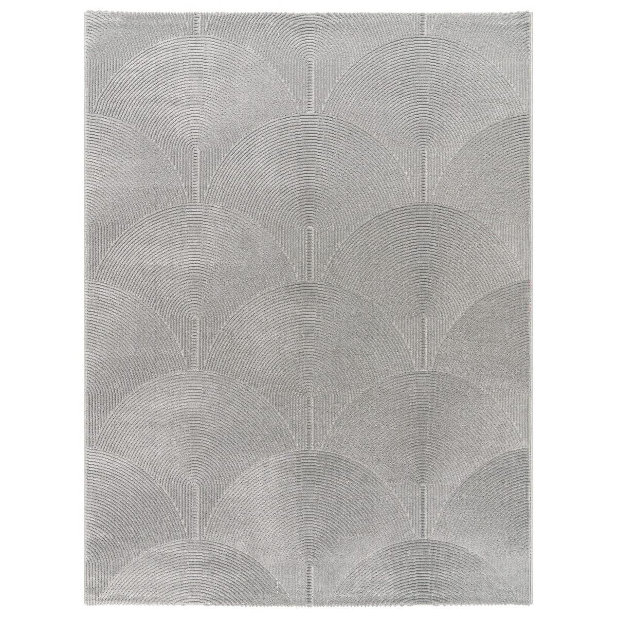 FLACHWEBETEPPICH Boho Anthrazit 80 x 150 cm - Anthrazit, Kunststoff (80/150cm) - TT Home