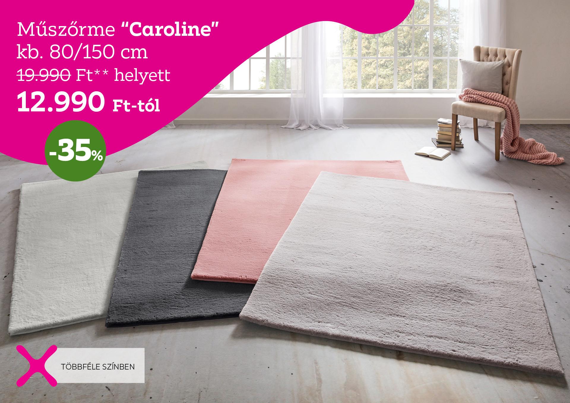 Műszőrme CAROLINE 19990 Forint helyett 12990 Forint, kedvezmény mértéke 35%