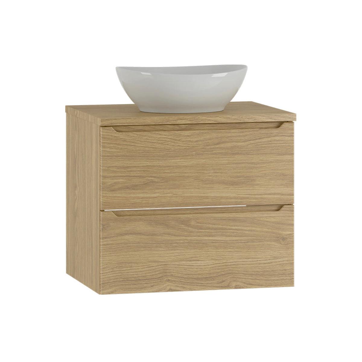 WASCHTISCH 60.6cm Viggo Holz - Braun, Holzwerkstoff (60.6/52.2/46.5cm) - Petits-meubles