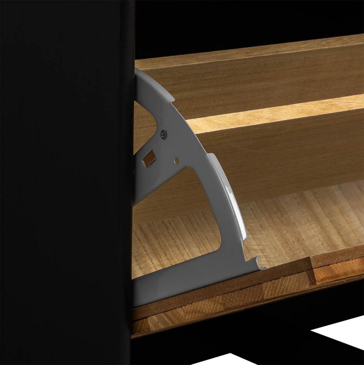 SCHUHREGAL aus Holz, braun, 80x38x53cm - Braun, Holzwerkstoff (80/53/38cm) - Wanderlust