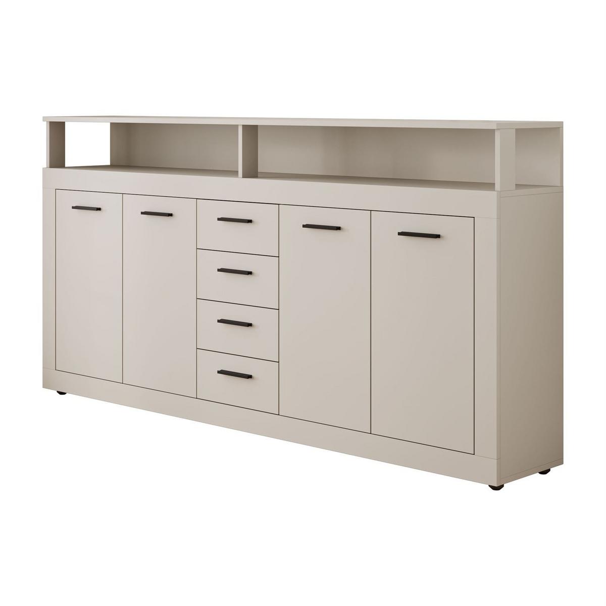KOMMODE ROMANO mit Schubladen - Kaschmir, Holzwerkstoff (190/96/32cm) - Lookway