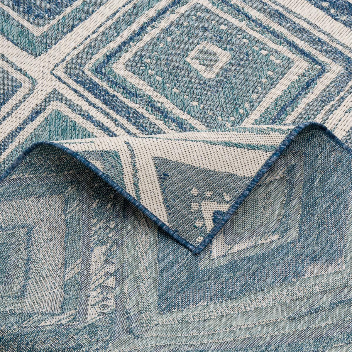 IN- UND OUTDOOR TEPPICH CARPETTO - Petrol, Textil (200/285cm) - Pergamon
