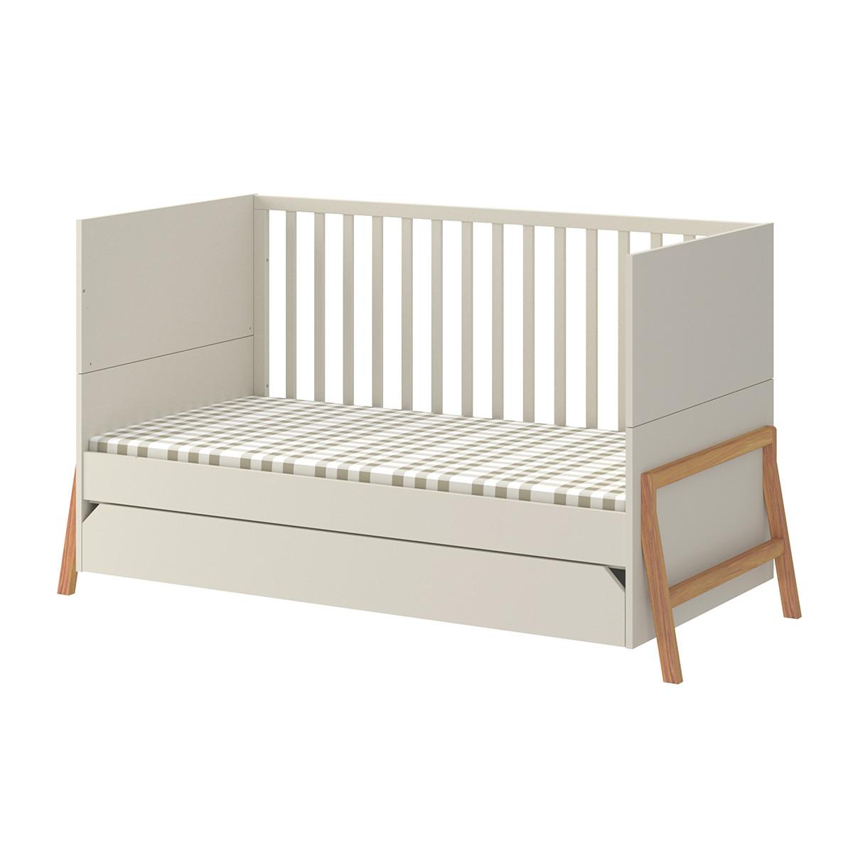 GITTERBETT 70/140 Kaschmir - Beige, Holzwerkstoff (70/140cm) - Petits-meubles