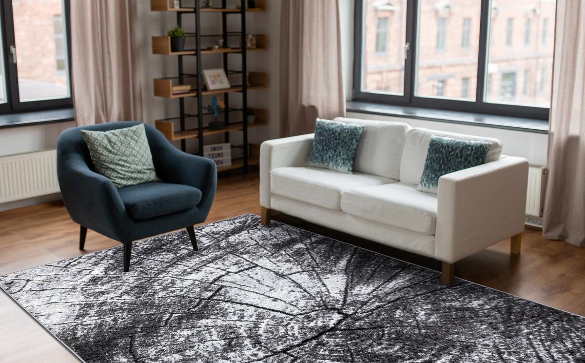 TEPPICH MORAD 160/220 cm - Grau, Textil (160/220cm) - rugsX