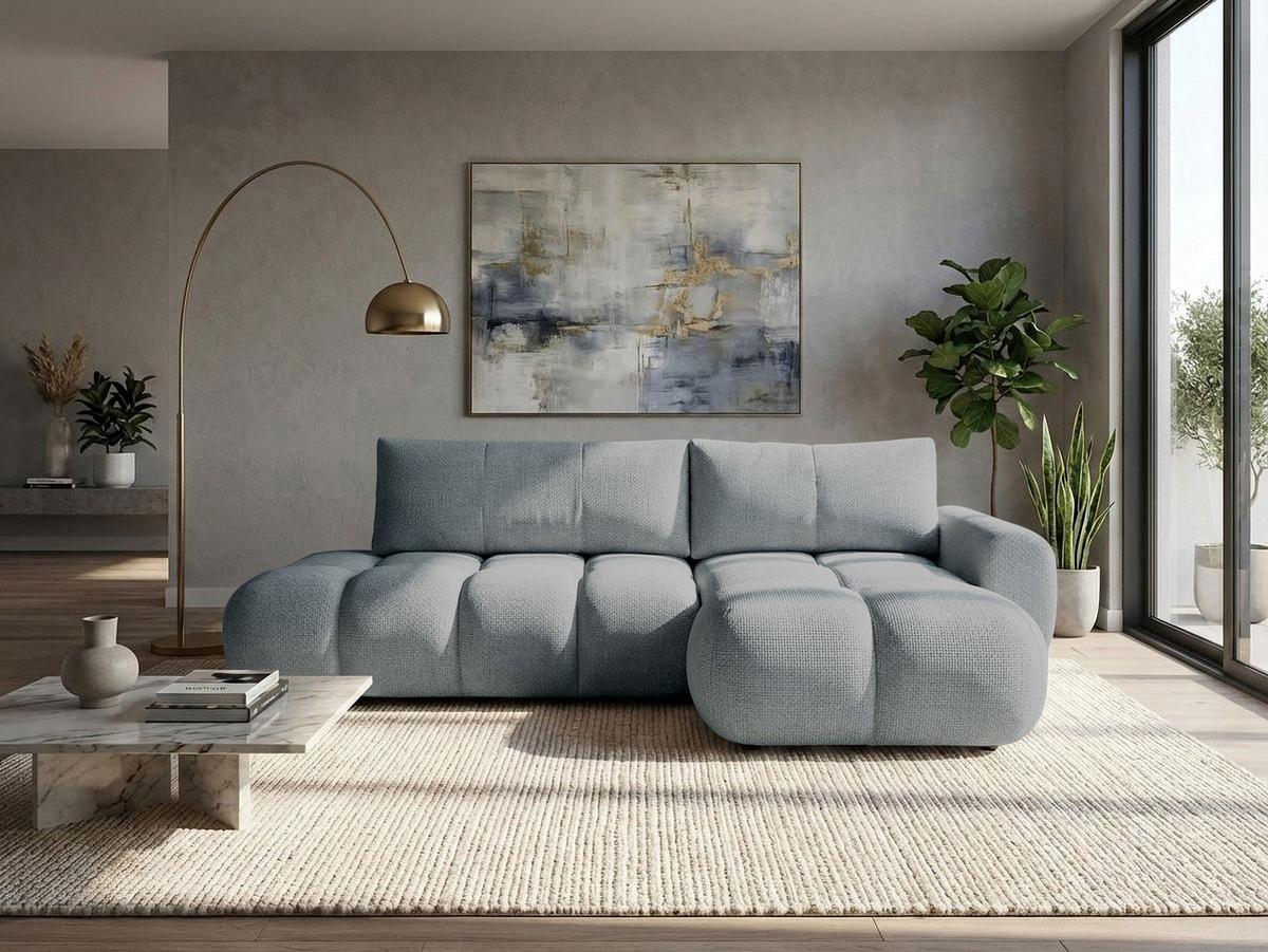 ECKSOFA Mitto O, Seite: Rechts - Schwarz/Grau, Holz/Kunststoff (285/172cm) - MIRJAN24