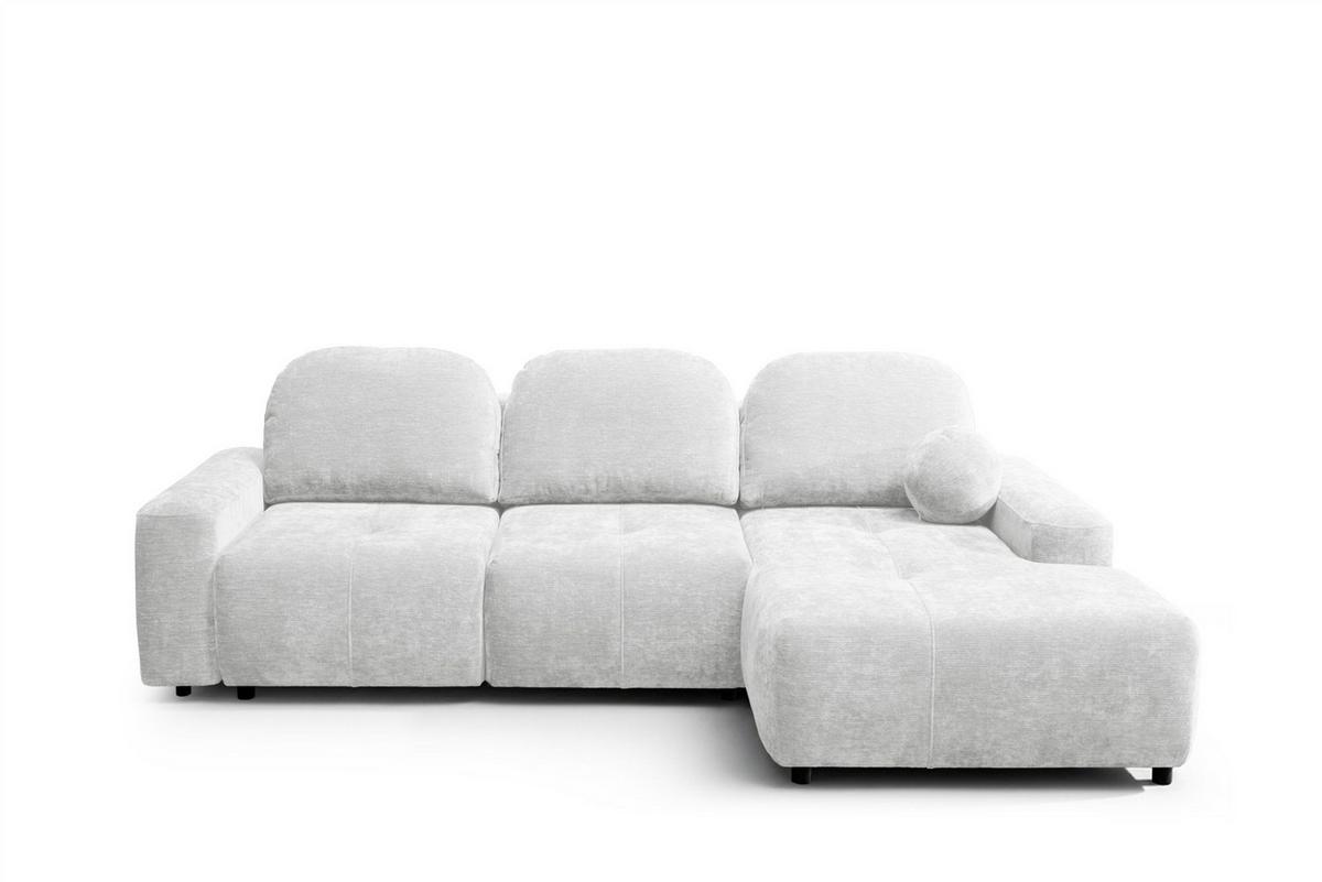 ECKSOFA Argos In Vibe - Hellgrau, Holzwerkstoff/Textil (267/170cm) - Fun Möbel