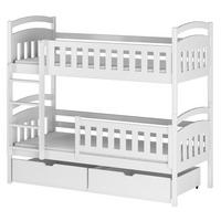 BETT 90/200 Jules Weiß - Weiß, Holzwerkstoff (90/200cm) - Petits-meubles