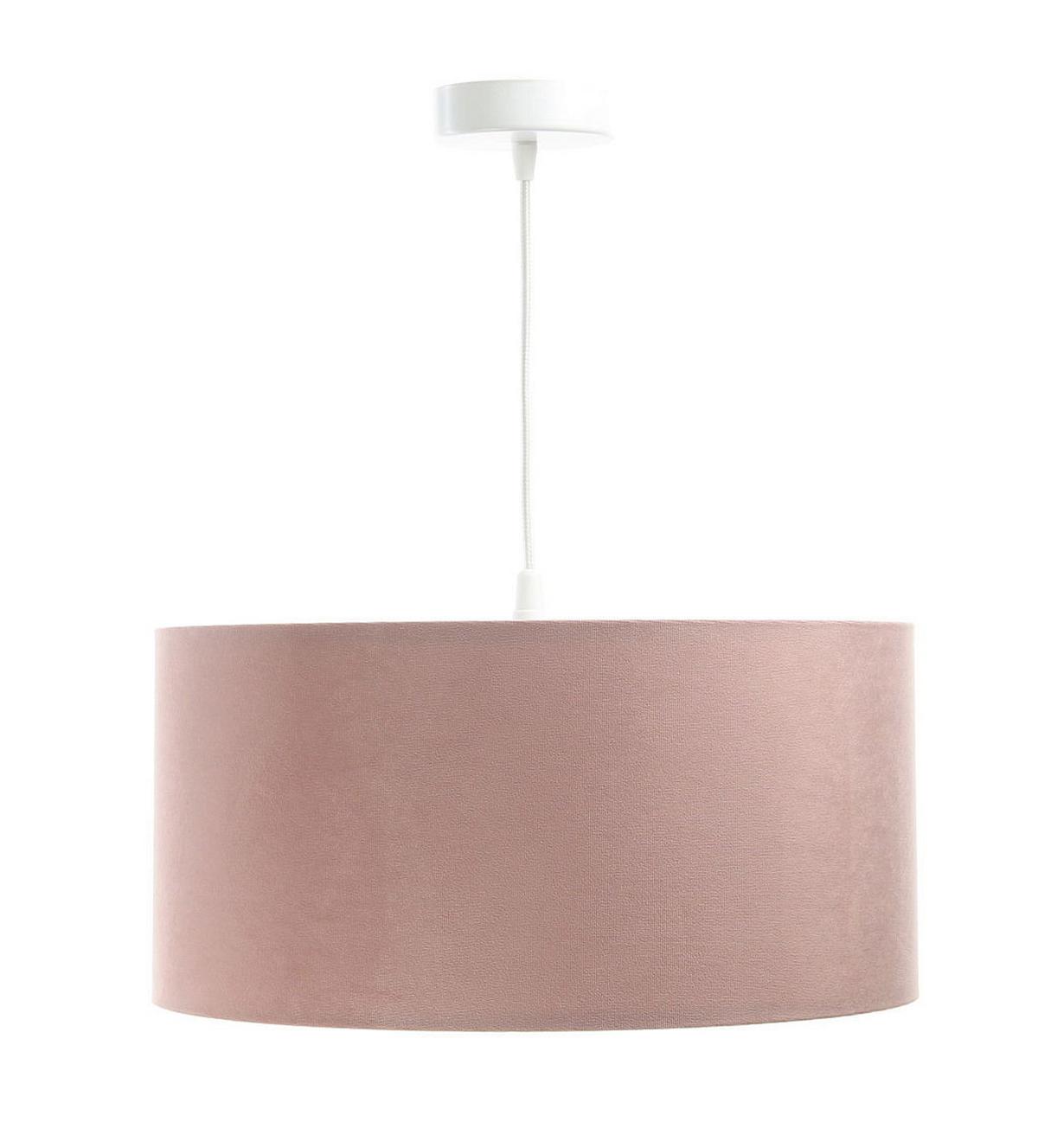 HÄNGELEUCHTE Rosa 60/30 cm - Pink/Weiß, Kunststoff (60/1.1/30cm) - ONZENO