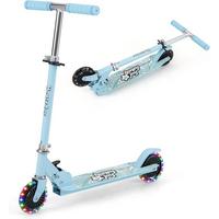 SCOOTER 80cm Hellblau - Hellblau, Metall (66/80/33cm) - COSTWAY