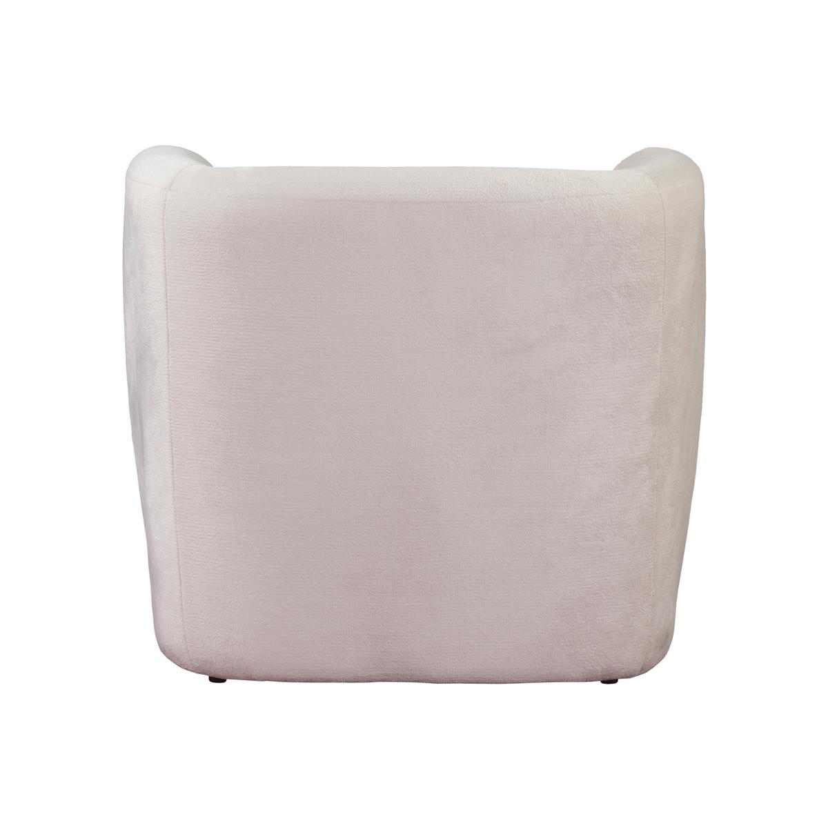 SESSEL MOCHI, Polstersessel Klassisch Loungesessel, Plüsch-Stoff Beige - Beige, Holz/Kunststoff (76/68/76cm) - MASSENO