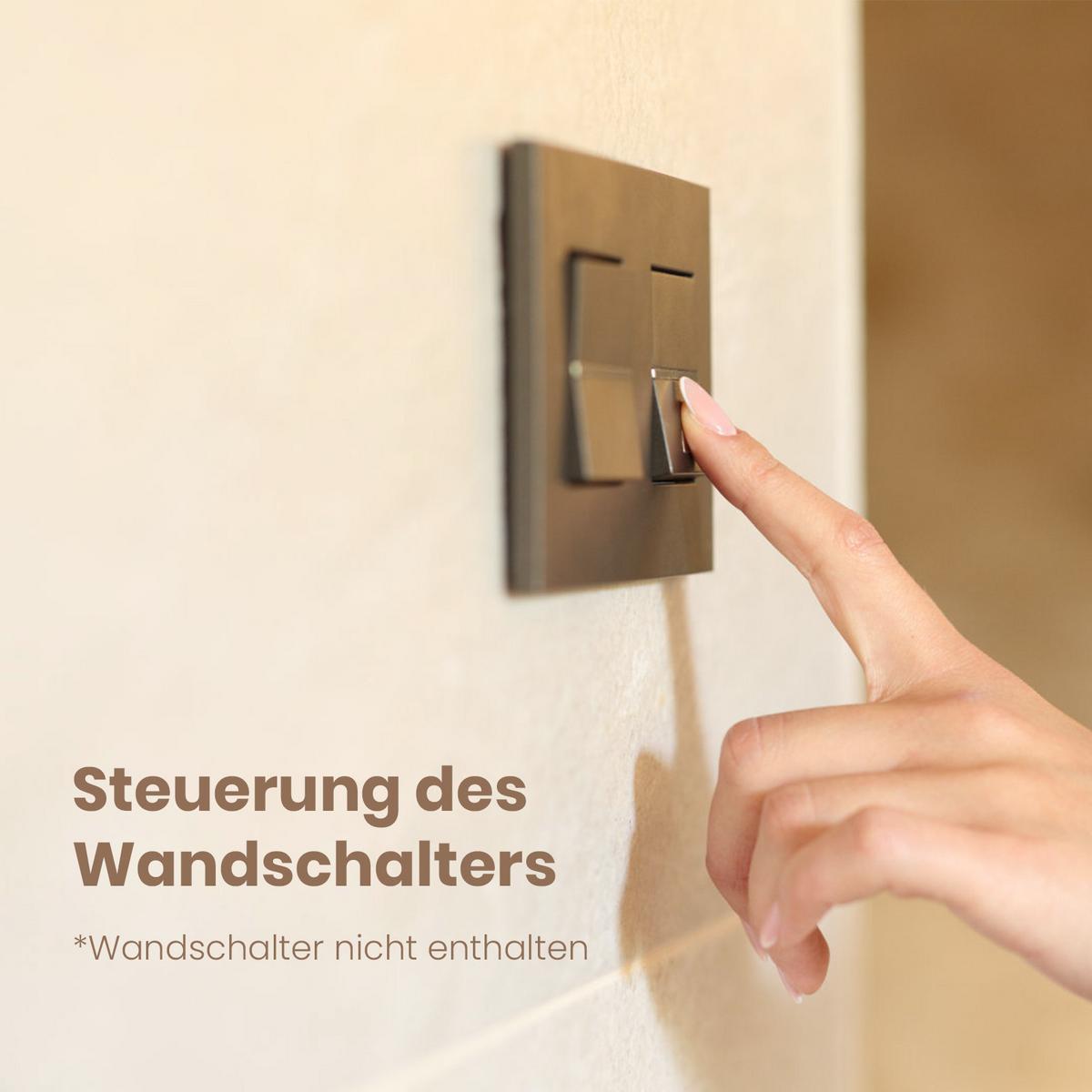 BADSPIEGEL mit Umweltfreundlicher Silberspiegel Beleuchtung 60/40 - Transparent, Glas (60/40/3.5cm) - EMKE