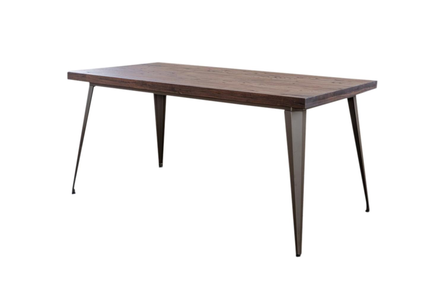 ESSZIMMERTISCH KELIO Holz - Anthrazit/Zwetschgeholzfarben, Holz (80/120/75cm) - KAWOLA