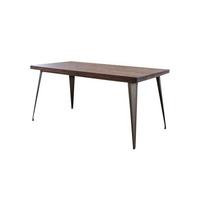 ESSZIMMERTISCH KELIO Holz - Anthrazit/Zwetschgeholzfarben, Holz (90/200/75cm) - KAWOLA