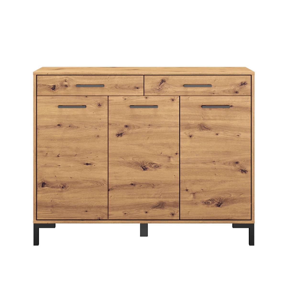 SCHUHSCHRANK Liora Holz - Braun, Holzwerkstoff (120/94/34cm) - Petits-meubles