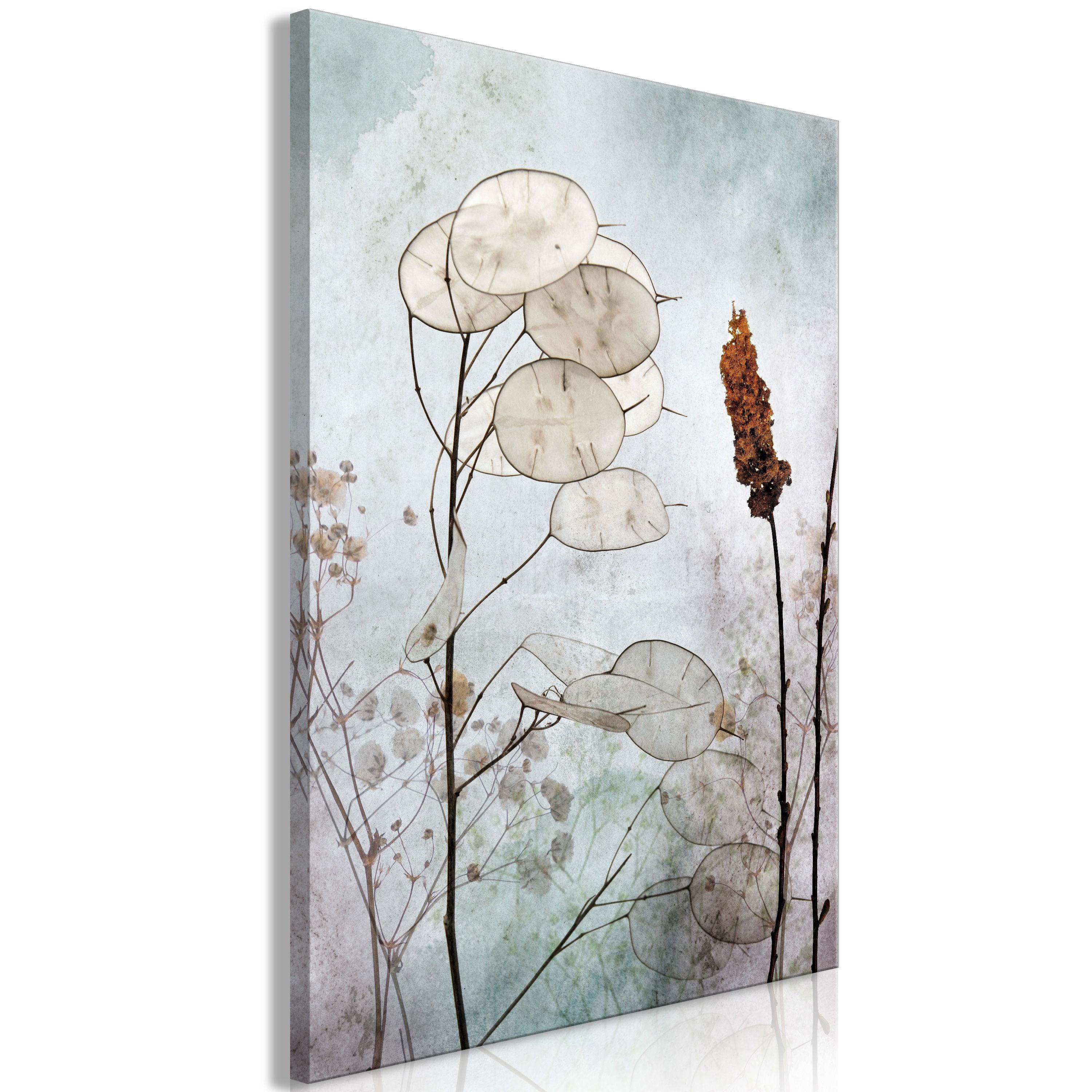 KUNSTDRUCK Grau 60/90 cm - Beige/Grau, Textil (60/90cm) - KUNSTLOFT