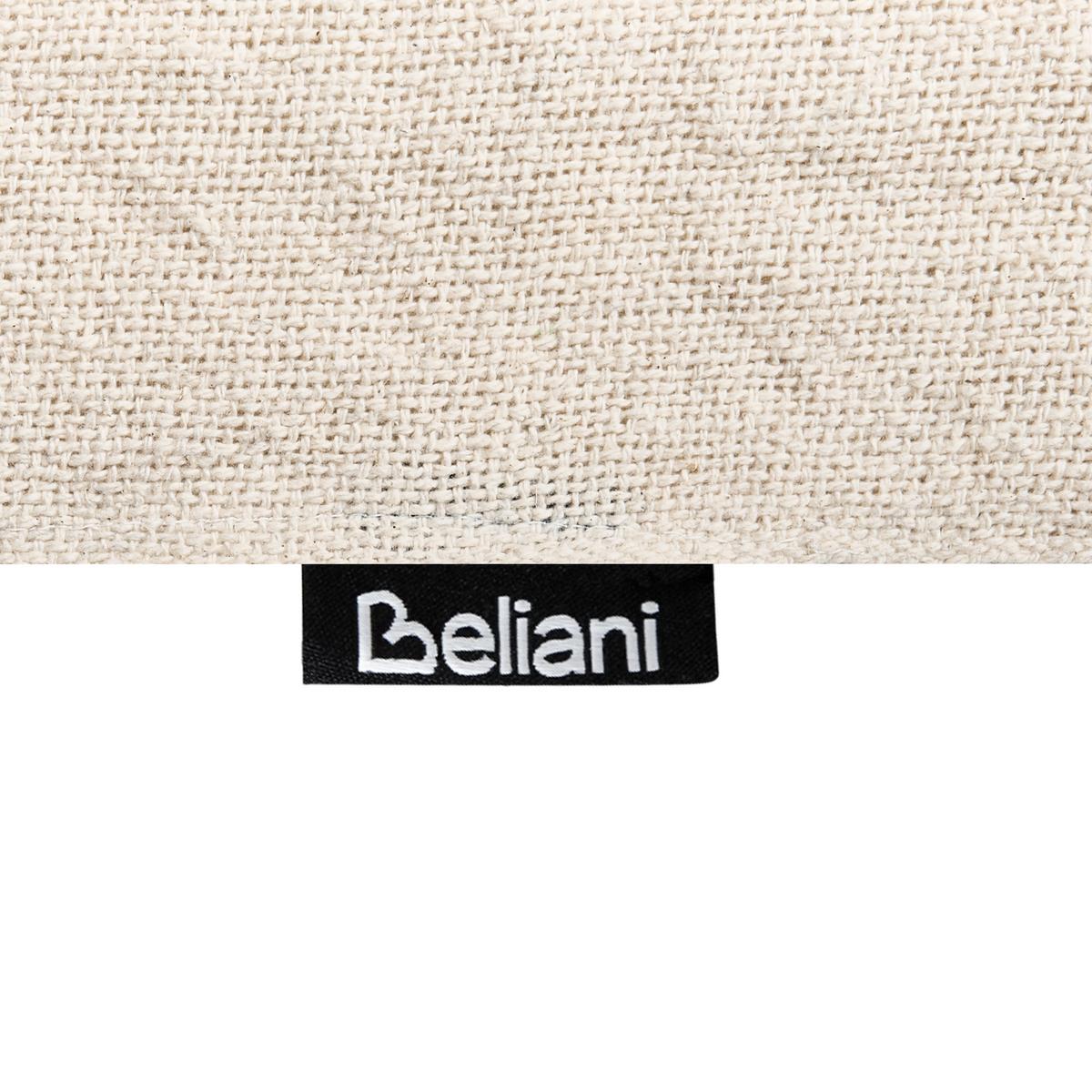 KUSCHELDECKE Baumwolle 200/200 cm Hellbeige Khari - Beige, Textil (200/200cm) - Beliani