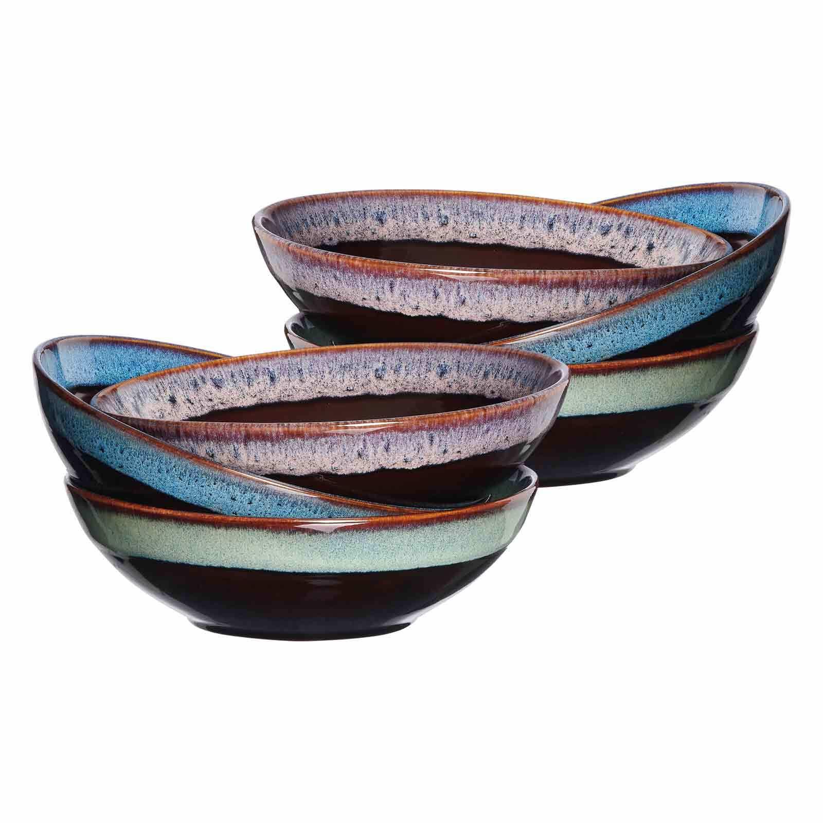SERVIERSCHALEN Mongu bunt ø 18,5 cm 6er Set - Multicolor, Keramik (18.5/5.5/18.5cm) - Ritzenhoff Breker