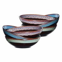 SERVIERSCHALEN Mongu bunt ø 18,5 cm 6er Set - Multicolor, Keramik (18.5/5.5/18.5cm) - Ritzenhoff Breker