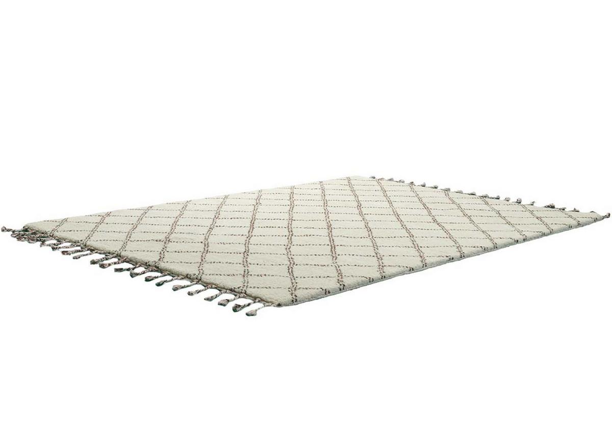 BERBERTEPPICH Marmoucha 190x290 cm - Schwarz, Textil (190/290cm) - THEKO