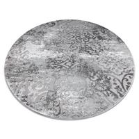 TEPPICH Mefe 100 cm - Grau, Textil (100/100cm) - rugsX