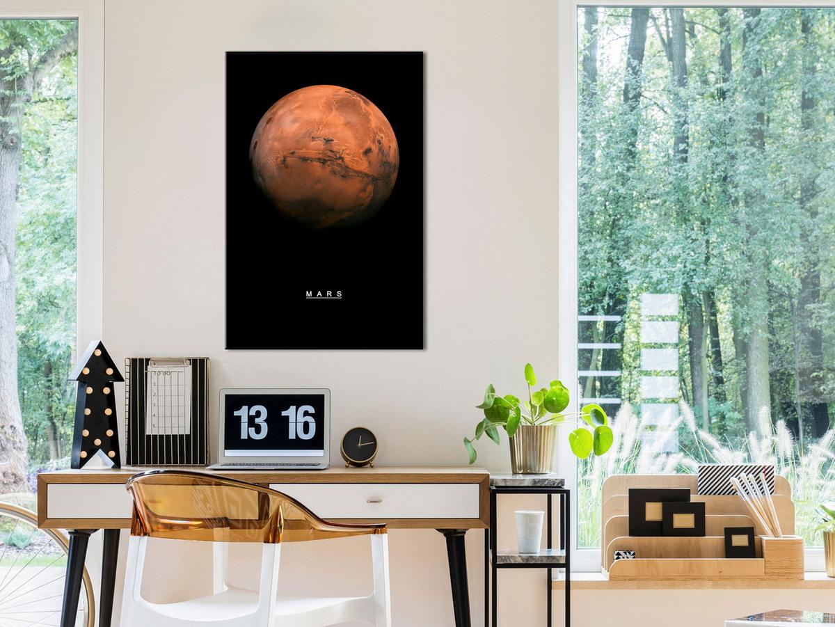 KUNSTDRUCK Schwarz 40/60 cm - Schwarz/Braun, Textil (40/60cm) - KUNSTLOFT