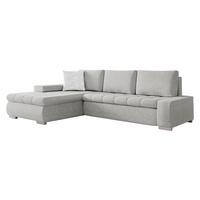 ECKSOFA Orkan Mini Premium - Silberfarben, Holz/Textil (265/185cm) - MIRJAN24