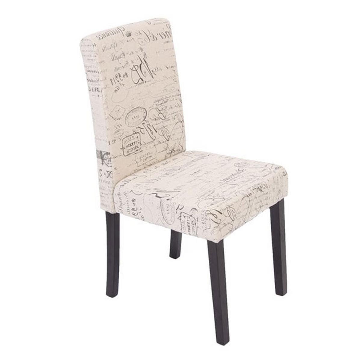 ESSZIMMERSTUHL Beige, Schwarz 6er-Set - Beige/Creme, Textil (43/90/48cm) - MCW