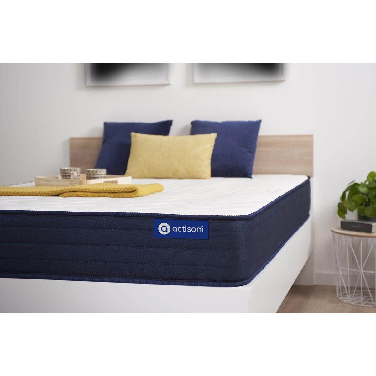 MATRATZE Actilatex life Latex und Memory-Schaum 80 x 200 cm h4 - Weiß, Textil (80/200cm) - ACTISOM
