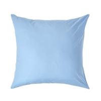 KISSENBEZUG Perkal, Ägyptische Baumwolle, Fadendichte 200 - Blau, Textil (60/60cm) - Homescapes