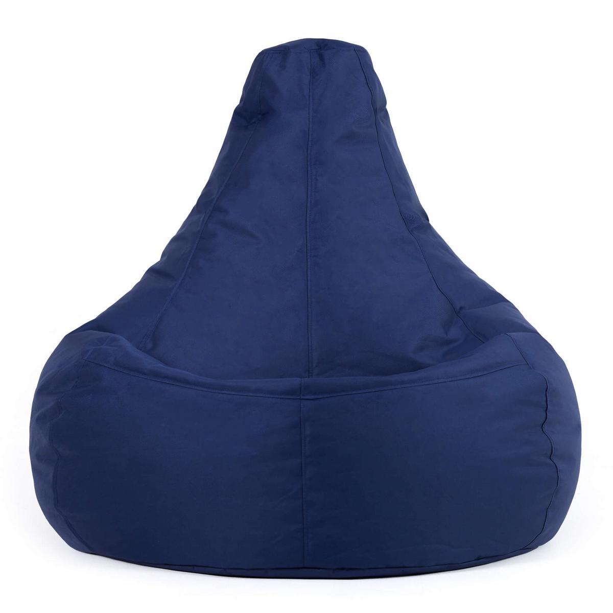 SITZSACK Gaming Stuhl für Indoor und Outdoor - Blau/Dunkelblau, Kunststoff (90/73/84cm) - icon